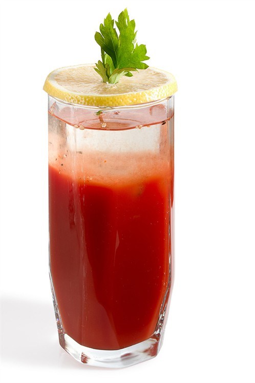 Фото рецепт «Кровавая Мэри» с устрицами