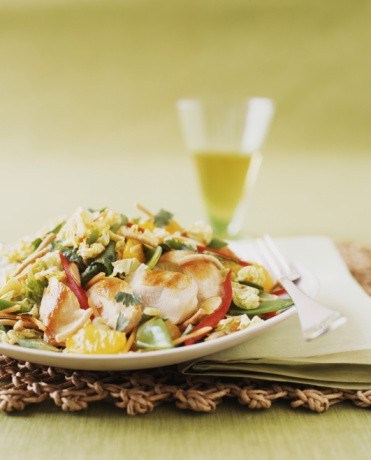 Фото рецепт Курица с апельсинами