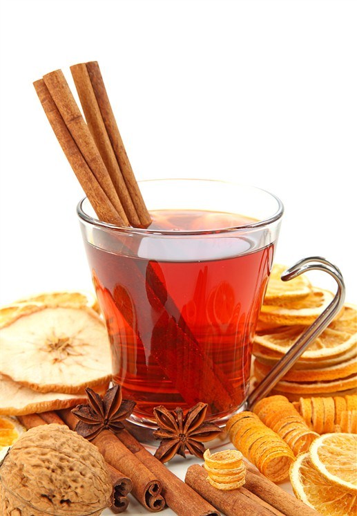 Фото рецепт Теплый яблочный пунш