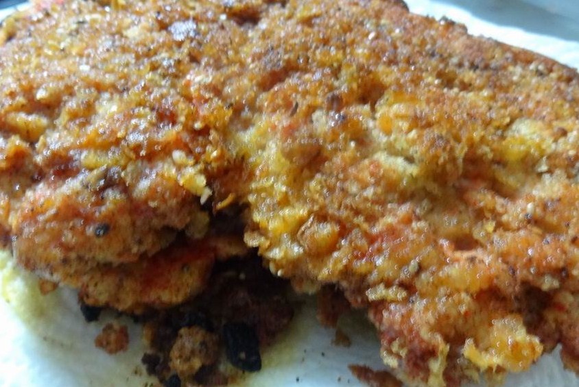 Фото рецепт Шницель куриный по-венски