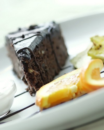 Фото рецепт Шоколадный торт с имбирем