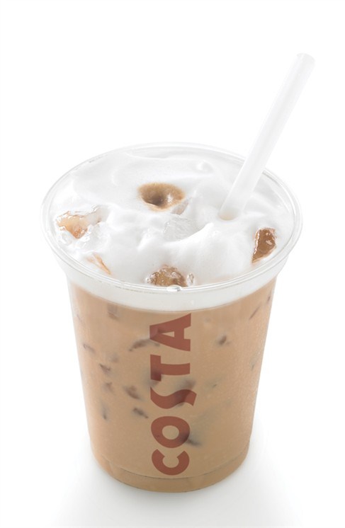 Фото рецепт Айс Латте Банановая Карамель