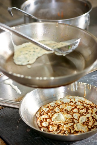 Фото рецепт Блины с цукини и морковью