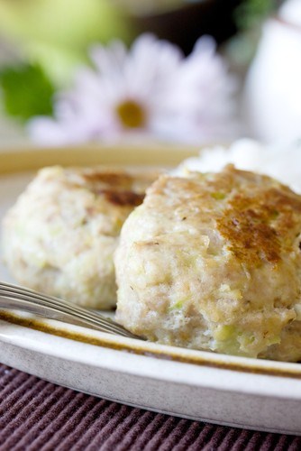 Фото рецепт Куриные котлеты с цукини