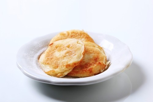 Фото рецепт Оладьи из бобовой пасты с корицей по-японски