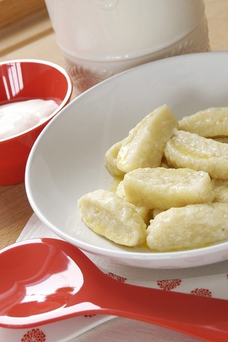 Фото рецепт Ленивые вареники в микроволновой печи