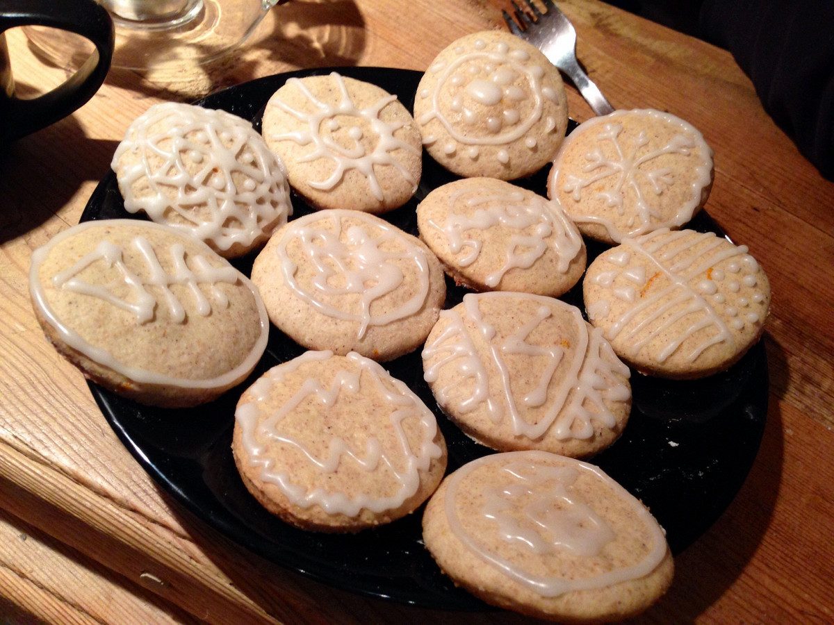 Фото рецепт Имбирное пряничное печенье