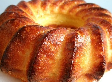 Фото рецепт Творожная запеканка с манной крупой и ванилью