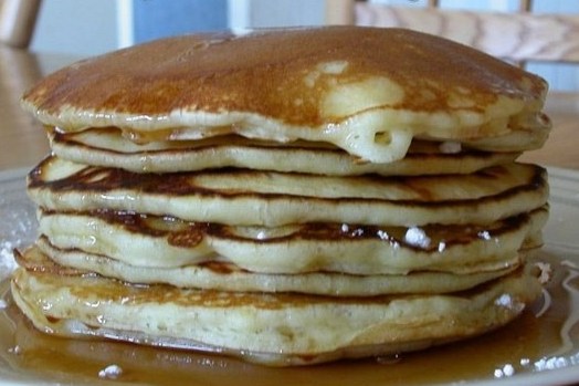 Фото рецепт Воскресные панкейки