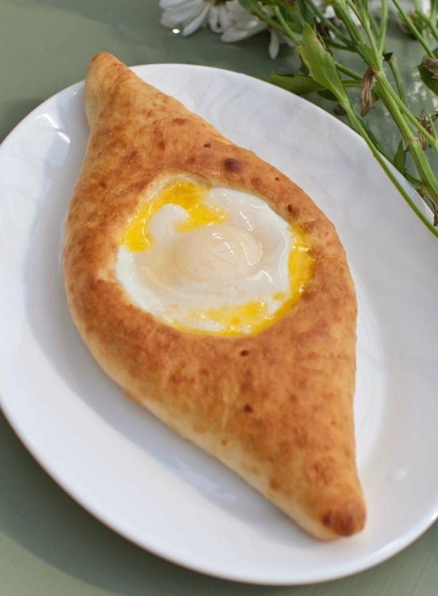 Фото рецепт Аджарский хачапури