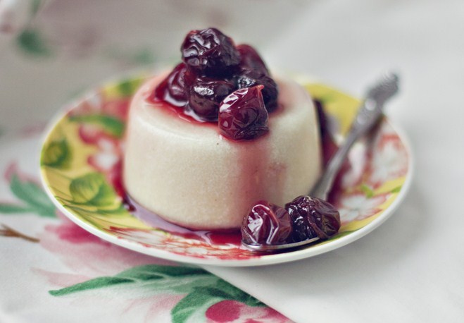 Фото рецепт Манная каша а-ля паннакотта