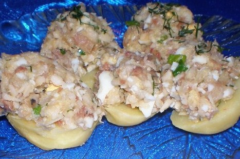 Фото рецепт Форшмак из скумбрии по рецепту Эллы Ольха