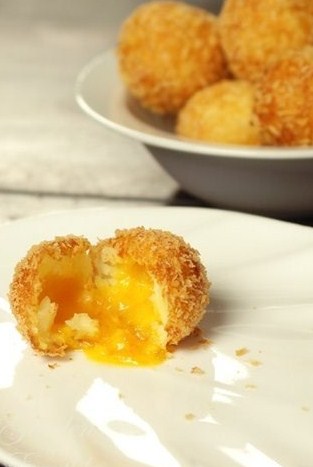 Фото рецепт Картофельные шарики с сыром