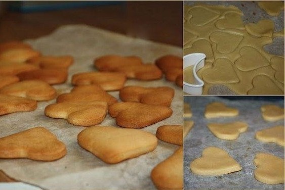 Фото рецепт Бисквитное печенье для малышей