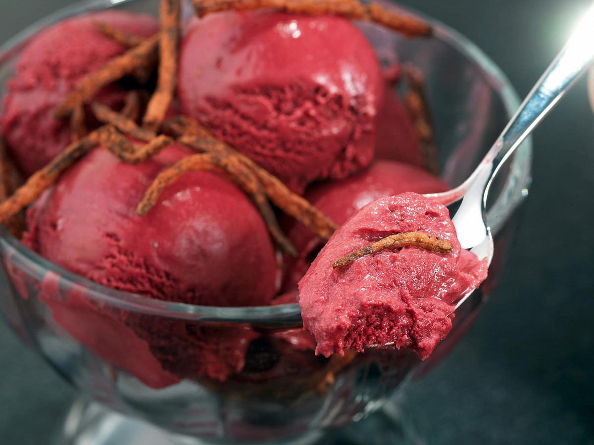 Фото рецепт Свекольное мороженое