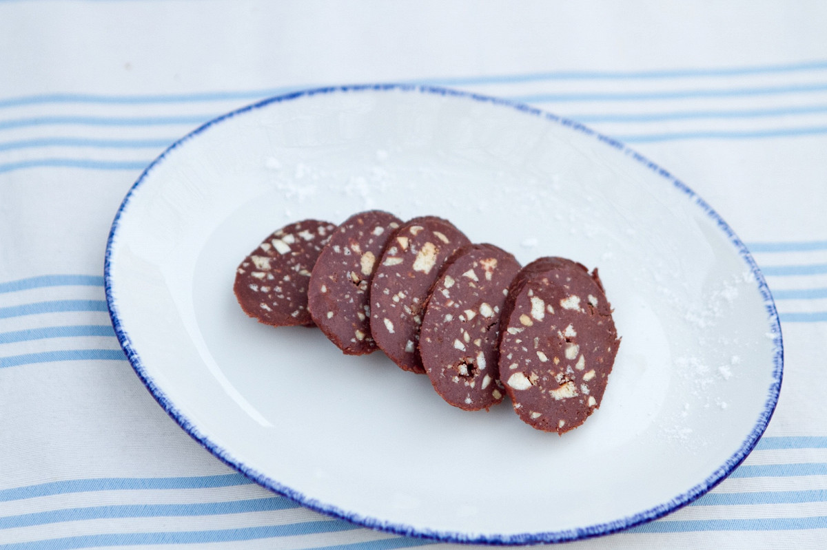 Фото рецепт Сладкая колбаса