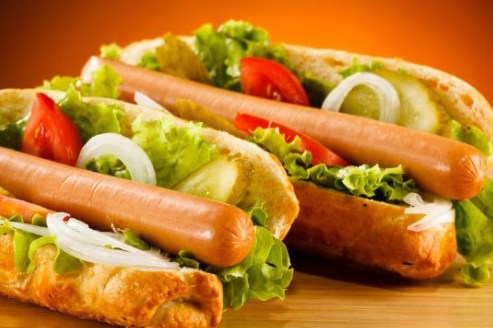 Фото рецепт Хот-дог в домашних условиях по-новоорлеански