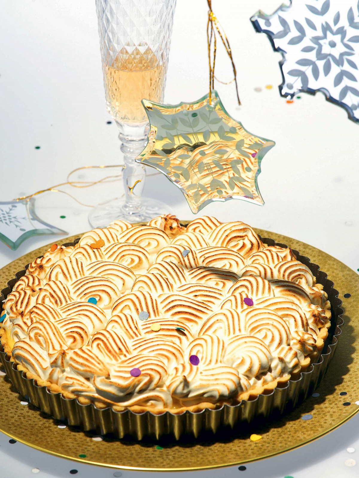 Фото рецепт Лимонно-апельсиновый пирог