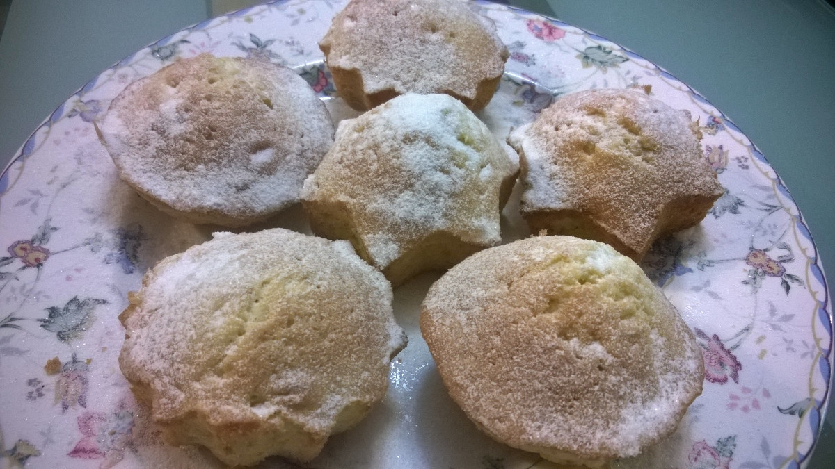 Фото рецепт Королевские кексы