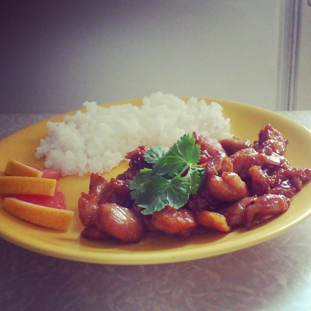 Фото рецепт Куриное филе под соусом терияки