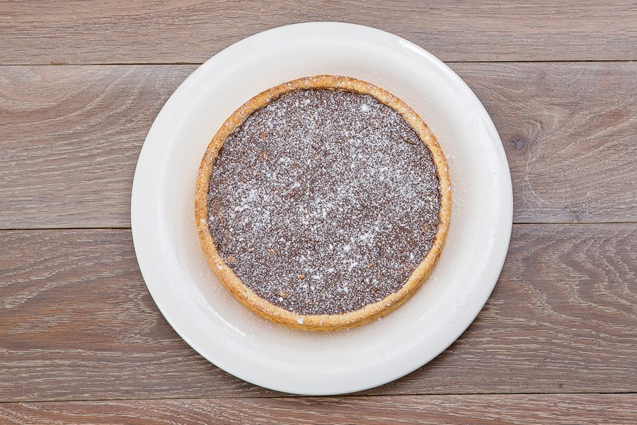 Фото рецепт Рикотта тарт с фисташками и лимонной цедрой