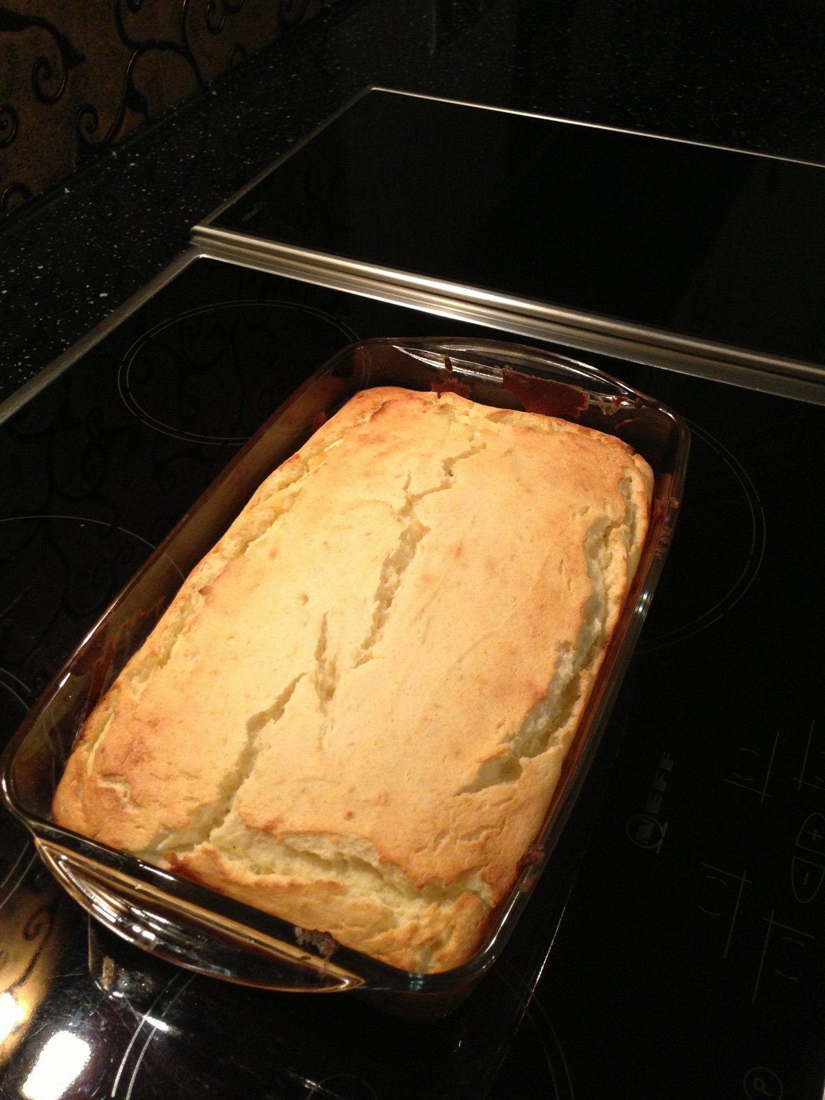 Фото рецепт Творожный пудинг с манкой