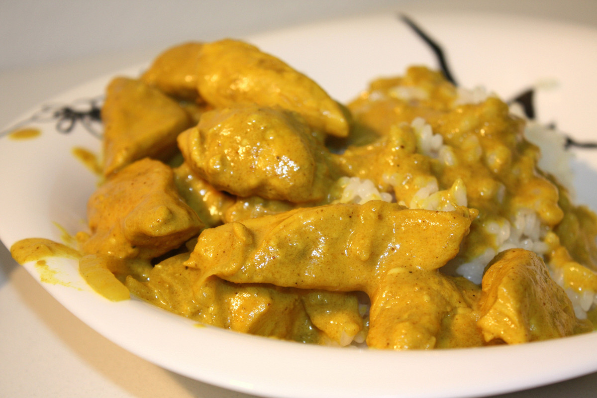 Фото рецепт Карри с курицей