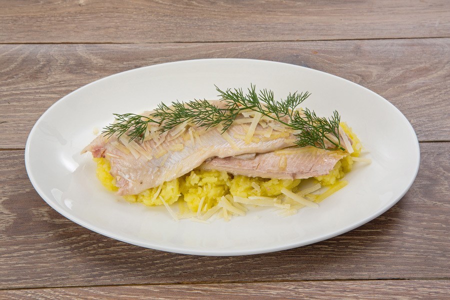 Фото рецепт Форель, запеченная в бумаге, с картофелем