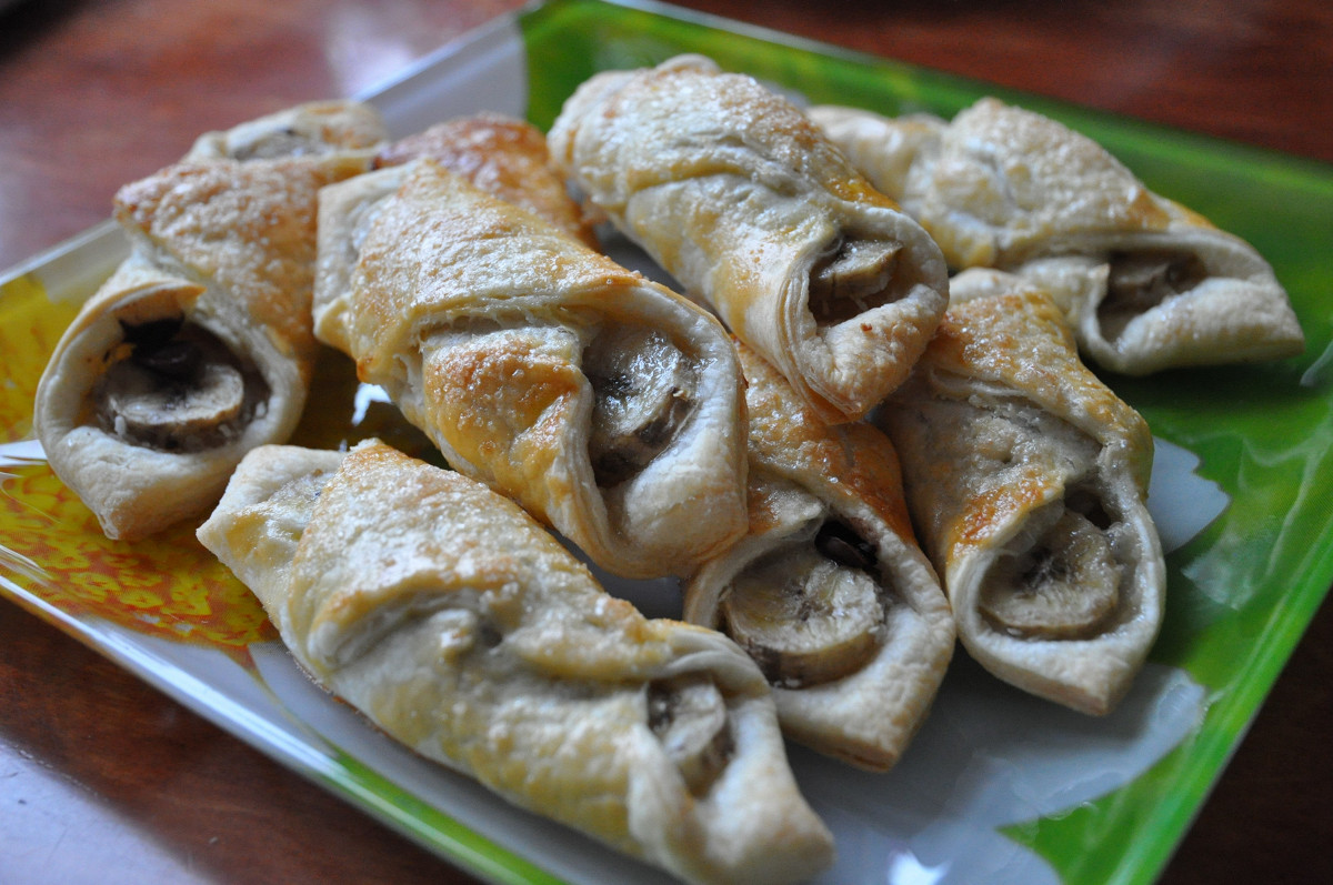 Фото рецепт Банановые конвертики