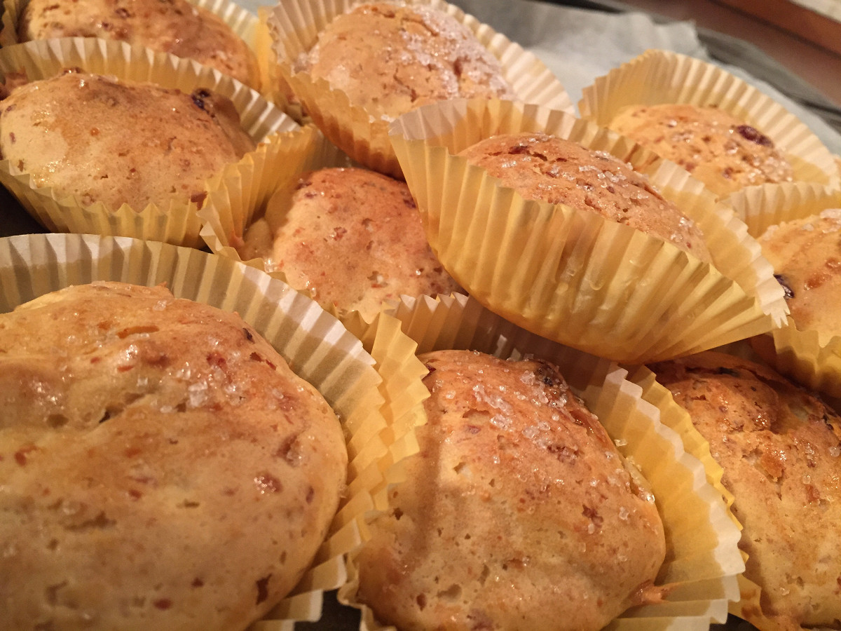 Фото рецепт Творожные кексы.