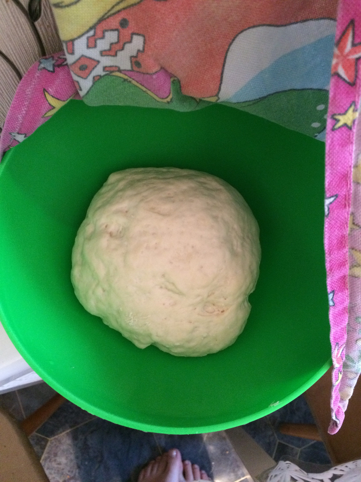 Фото рецепт Тесто для пиццы на сухих дрожжах