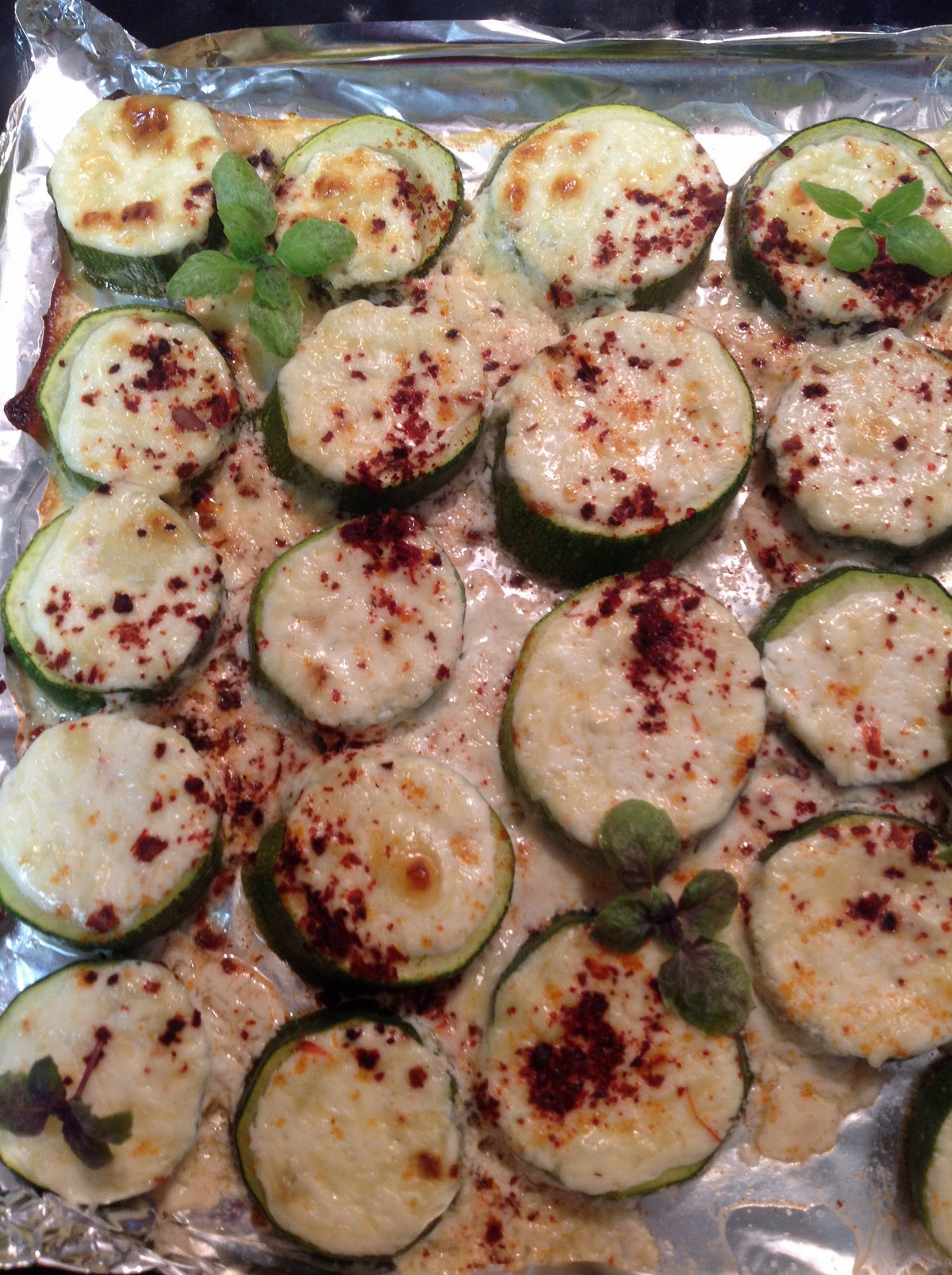 Фото рецепт Кабачки запеченные с сыром