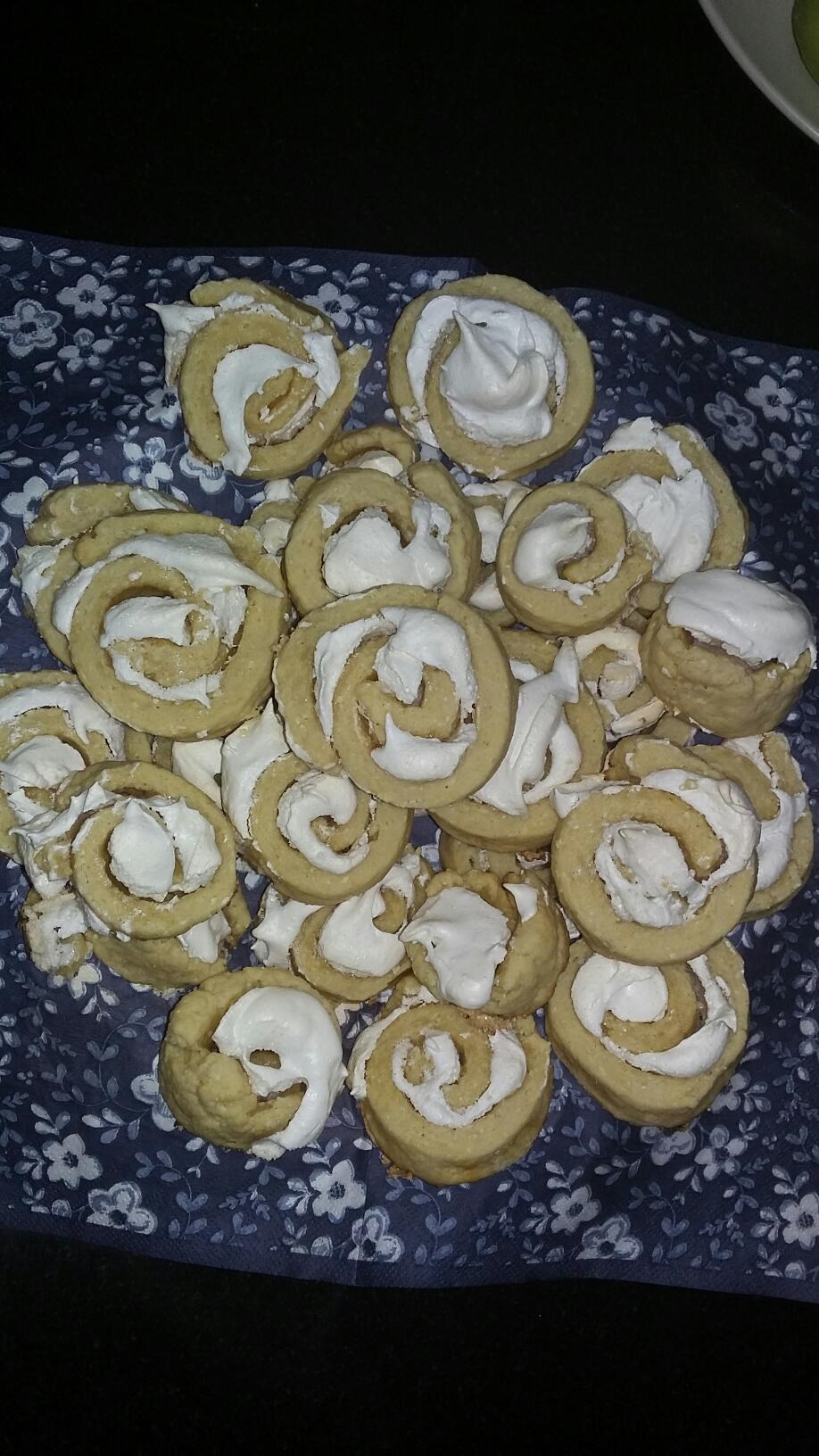 Фото рецепт Творожное печенье с кремом