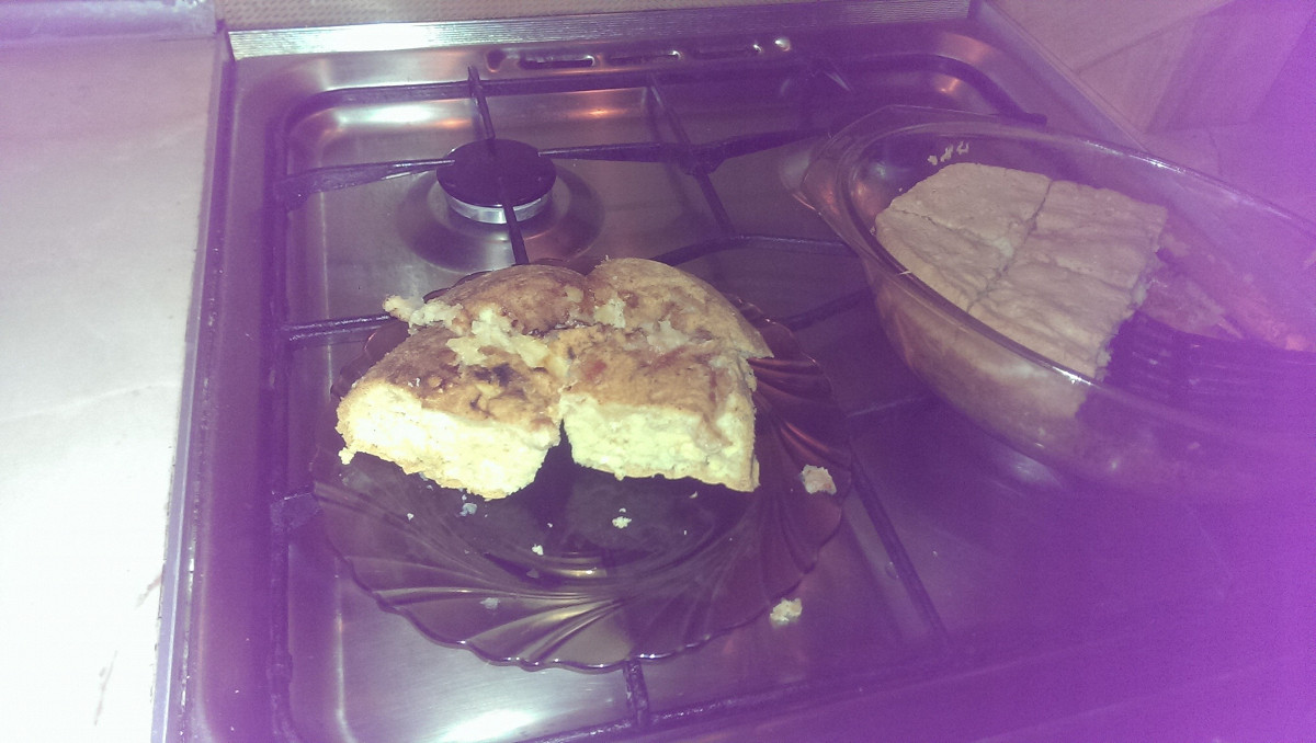 Фото рецепт Шарлотка со взбитыми белками