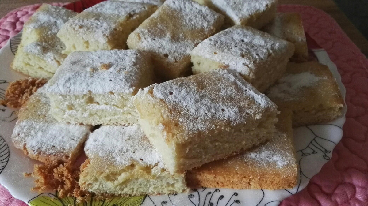 Фото рецепт Быстрый ванильный кекс