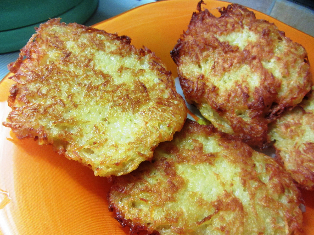 Фото рецепт Простые драники