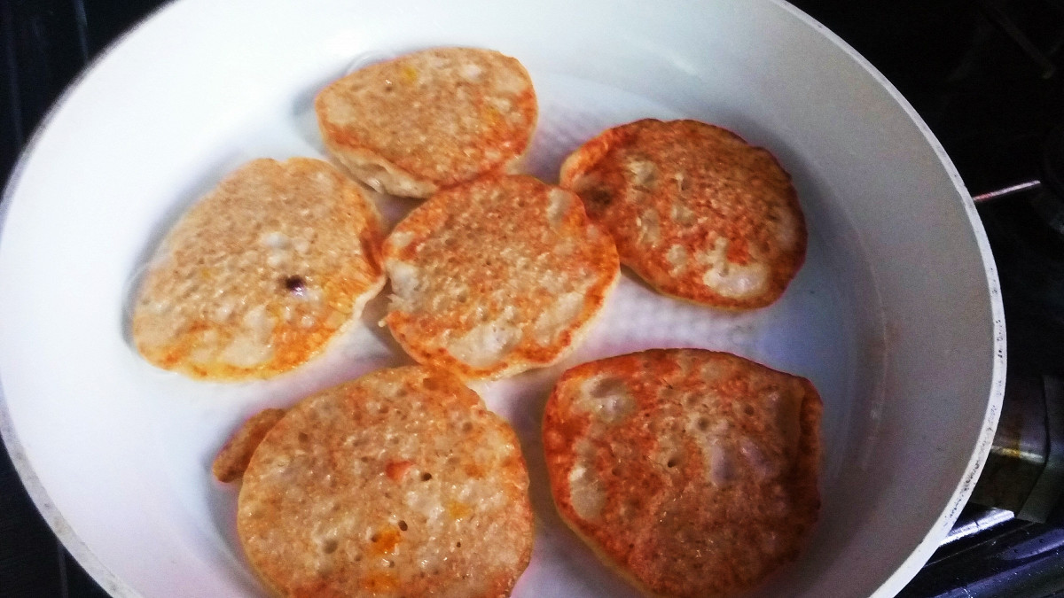 Фото рецепт Овсяные оладьи