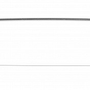 С помощью струны для нарезки бисквита можно нарезать выпечку ровно и без большого количества крошек. Струна по форме напоминает пилу, но вместо зубчиков и у нее тонкая и острая алюминиевая проволока.