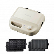 Мультипекарь – кухонный прибор, позволяющий готовить разные блюда с помощью сменных панелей. Применяя разные нагревательные панели, в мультипекаре можно приготовить вафли, горячие бутербоды, сэндвичи, выпечку, гриль, омлеты, блинчики, печенье, пончики.