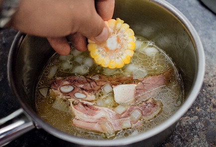 Фото шага рецепта Суп с овощами пучеро 29871 шаг 8  