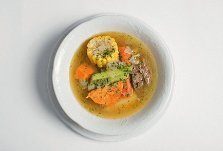 Фото шага рецепта Суп с овощами пучеро 29871 шаг 10  