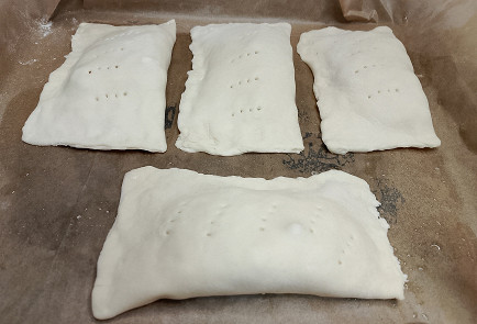 Фото шага рецепта Слойка с грибами и сыром 191221 шаг 7  