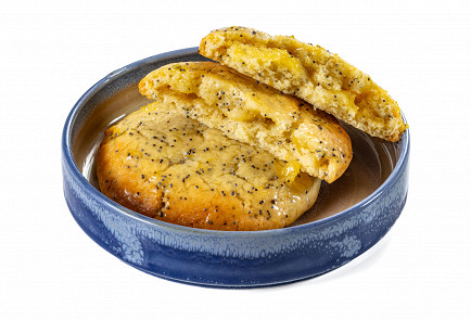 Фото шага рецепта Крамбл куки с маком и лимоном 191199 шаг 14  