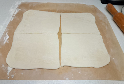 Фото шага рецепта Слойка с грибами и сыром 191221 шаг 5  