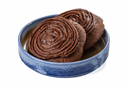 Фото шага рецепта Шоколадные крамбл куки 191197 шаг 13  