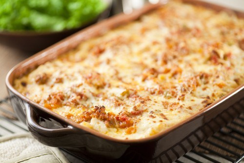 Фото рецепт Запеканка из фруктов, овощей и творога