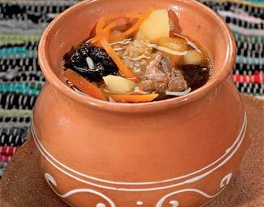 Фото рецепт Суп с черносливом (Хорда)