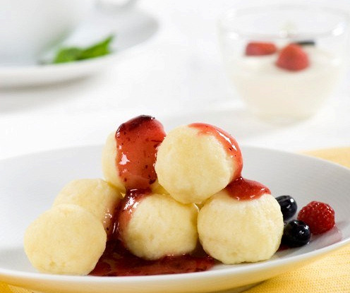 Фото рецепт Галушки с творогом