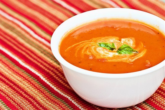 Фото рецепт Томатный суп-пюре