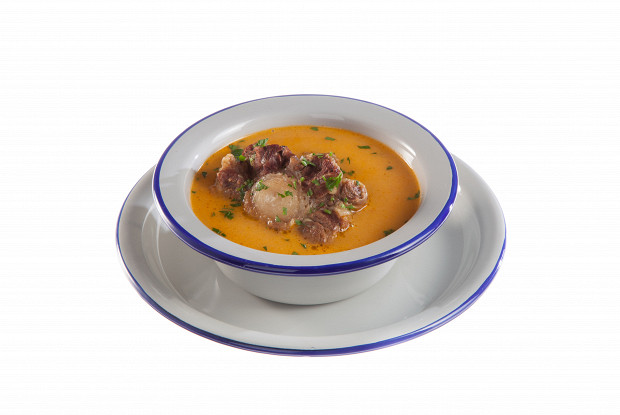 Фото рецепт Испанский суп из бычьего хвоста